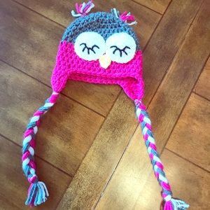 Infant Owl Hat (handmade)